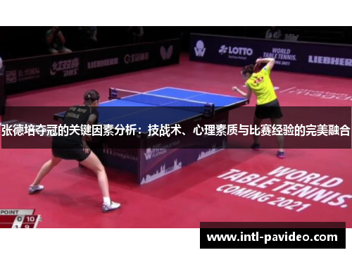 张德培夺冠的关键因素分析：技战术、心理素质与比赛经验的完美融合